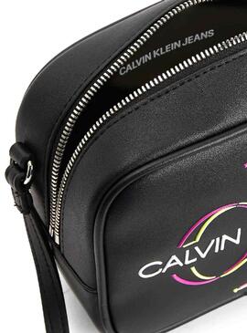 Borsa Calvin Klein Camera Bag Glow Nero Donna