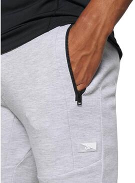 Pantaloni Jack And Jones Will Grigio per Uomo