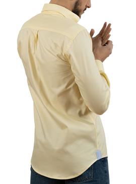 Camicia Klout Panama Giallo per Uomo