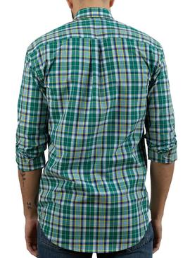 Camicia Klout Xoel Verde per Uomo