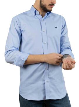 Camicia Klout Oxford Azzurro per Uomo