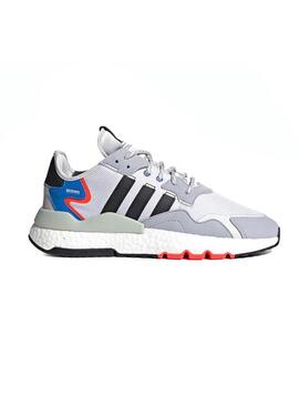 Sneaker Adidas Nite Jogger Grigio per Uomo