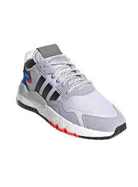Sneaker Adidas Nite Jogger Grigio per Uomo