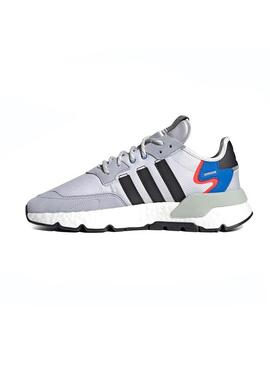 Sneaker Adidas Nite Jogger Grigio per Uomo