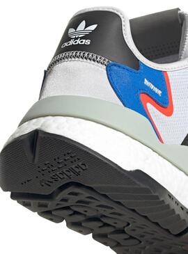 Sneaker Adidas Nite Jogger Grigio per Uomo