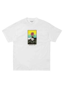 T-Shirt Carhartt Together Bianco per Uomo