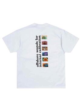 T-Shirt Carhartt Calibra Bianco per Uomo