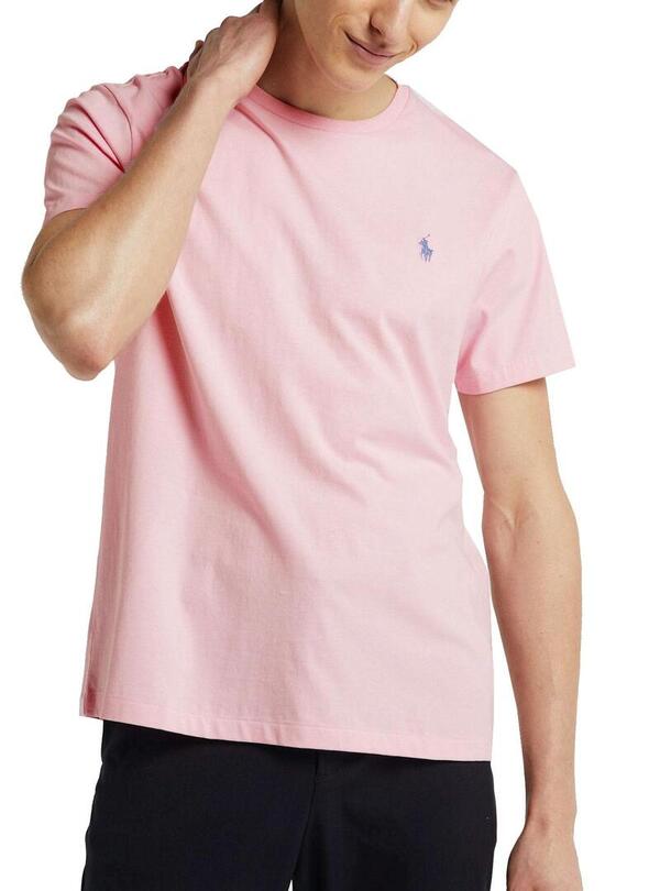 polo ralph lauren rosa uomo