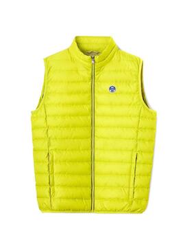 Gilet North Sails Crozet Giallo per Uomo