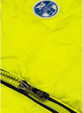 Gilet North Sails Crozet Giallo per Uomo