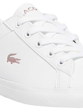 Sneaker Lacoste Lerond 0921 Bianco per Bambina