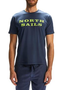 T-Shirt North Sails Cotton Blu Navy Uomo