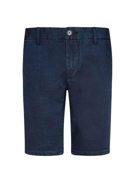 Bermuda Pepe Jeans James Short Blu Navy per Uomo