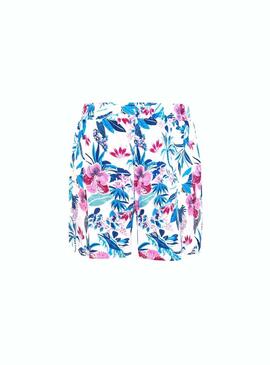 Short Pepe Jeans Gia Bianco per Bambina