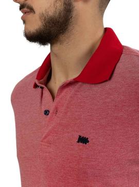 Polo Klout Rosso per Uomo