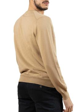 Pullover Klout Pico Camel per Uomo