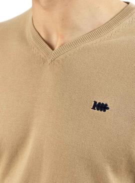 Pullover Klout Pico Camel per Uomo