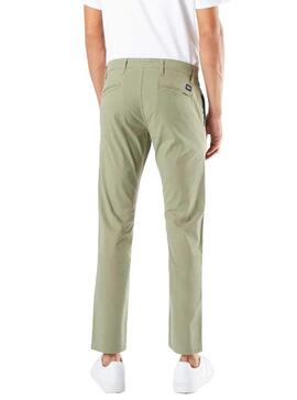 Pantaloni Dockers Alpha Original Verde per Uomo