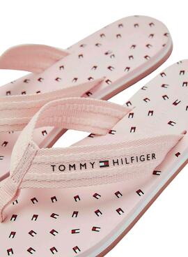 Flip flops Tommy Hilfiger Mini Flags Rosa per Donna
