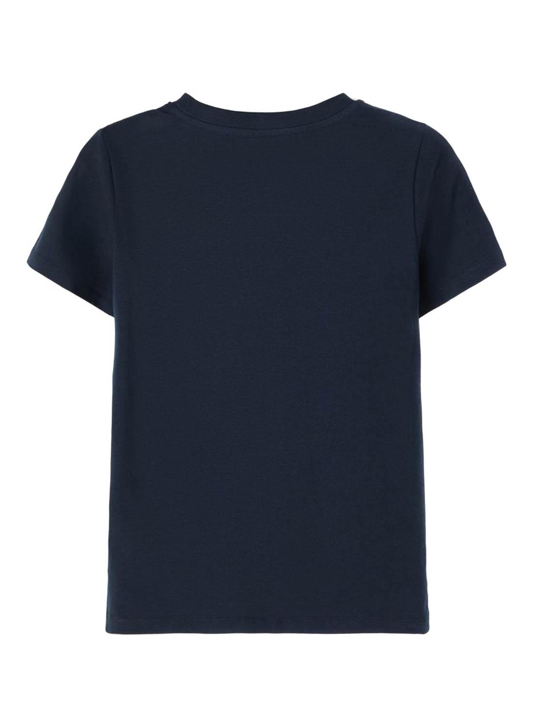 T-Shirt Name It Faust Blu Navy per Bambino