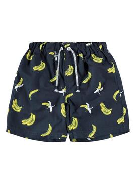 Costume da bagno Nome It Zenneth Blu Navy per Bambino