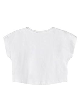 T-Shirt Name It Vilma Bianco per Bambina