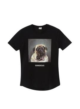 T-Shirt Gorgeous Dog Nero Uomo