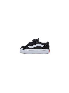 Sneaker Vans Old Skool Velcro Nero