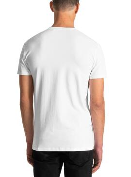 T-Shirt Antony Morato Stretch Bianco per Uomo