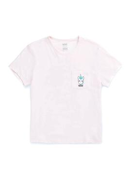 T-Shirt Vans Disco Unicorn Bianco per Bambino