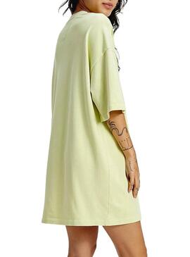 Vestitos Tommy Jeans Oversized Verde per Donna