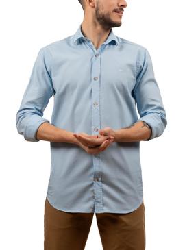 Camicia Klout Panama Blu Azzurro per Uomo