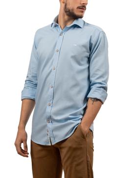 Camicia Klout Panama Blu Azzurro per Uomo