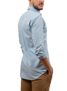 Camicia Klout Panama Blu Azzurro per Uomo