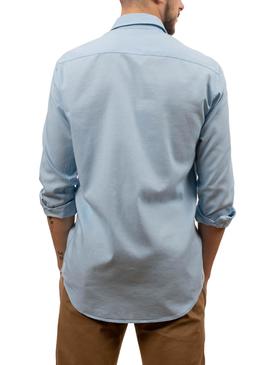 Camicia Klout Panama Blu Azzurro per Uomo