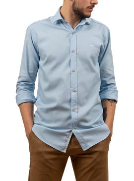 Camicia Klout Panama Blu Azzurro per Uomo