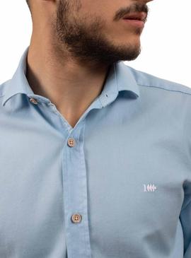 Camicia Klout Panama Blu Azzurro per Uomo