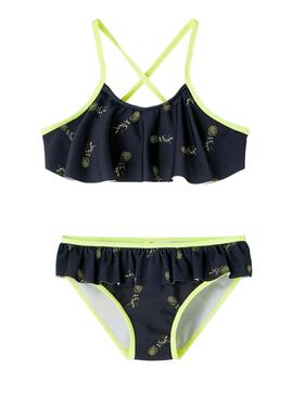 Bikini Name It Zizinita Blu Navy per Bambina