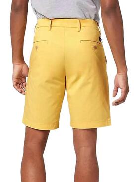 Bermuda Dockers Modern Chino Giallo per Uomo