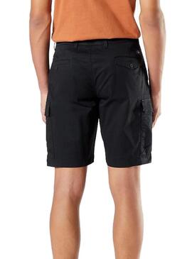 Bermuda Dockers Tech Cargo Nero per Uomo