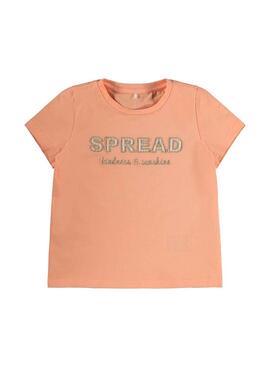 T-Shirt Name It Fami Coral per Bambina