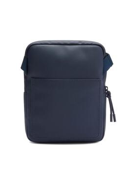 Borsa Lacoste Flat Crossover Blu Navy per Uomo