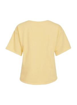 T-Shirt Vila Vinami Boat Giallo per Donna