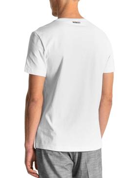 T-Shirt Antony Morato Reflective Bianco Uomo