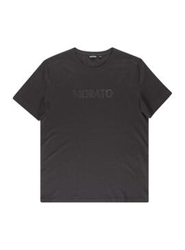 T-Shirt Antony Morato Plastic Print Nero Uomo