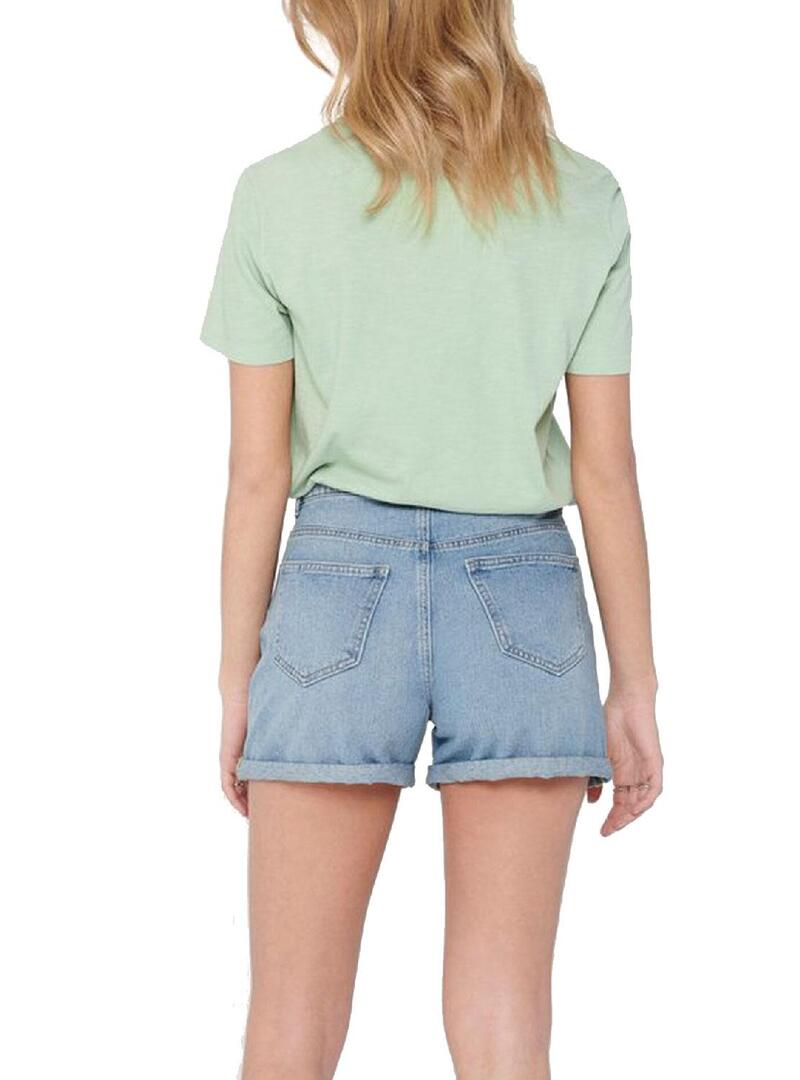 Short Only Phine Blu per Donna