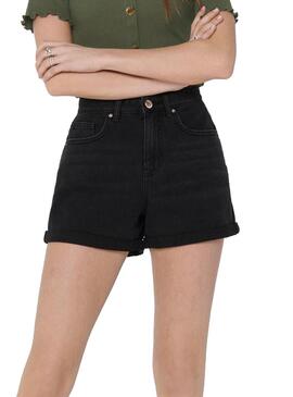 Short Only Phine Life Nero per Donna