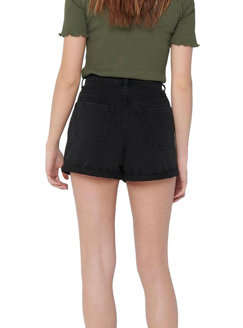 Short Only Phine Life Nero per Donna