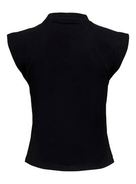 Top Only Henna Nero per Donna