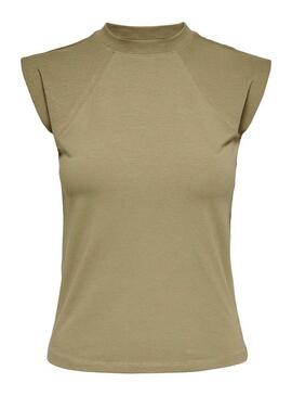 Top Only Henna Life Verde per Donna